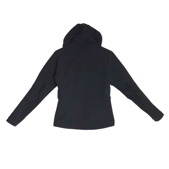 Patagonia Women's Black Seek Adventure Patch Soft Shell Hooded Full Zip Jacket - Picture 3 of 8